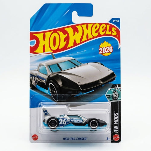 HIGH-TAIL CHASER Hot Wheels Die-Cast Car | 1:64 Scale Collectible Toy | HW35