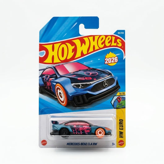 MERCEDES-BENZ CLA Hot Wheels Die-Cast Car | 1:64 Scale Collectible Toy | HW32