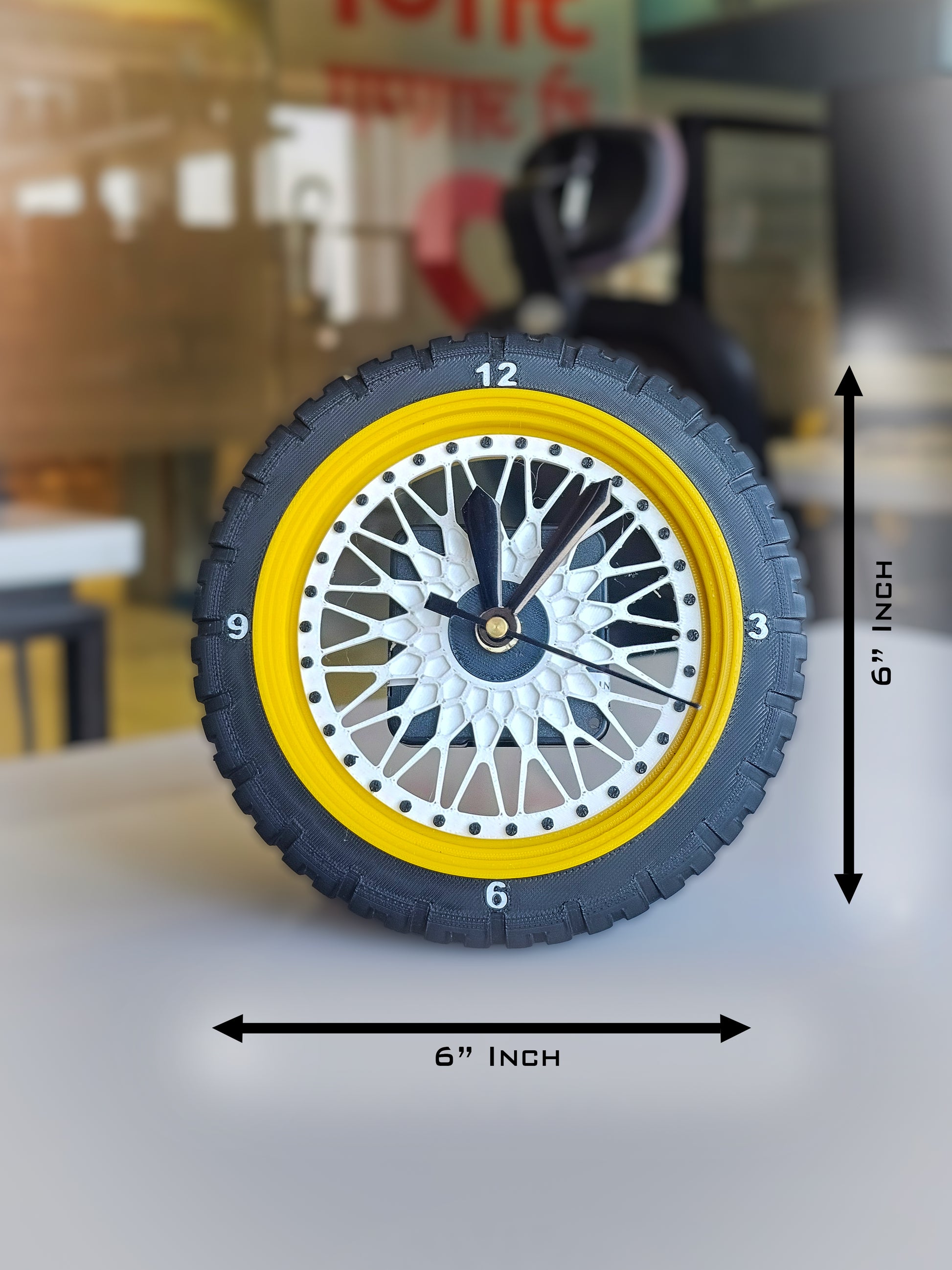 Wheel Desk Clock - Vaylex3D