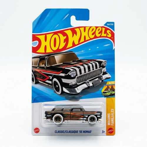 CLASSIC '55 NOMAD Hot Wheels Die-Cast Car | 1:64 Scale Collectible Toy | HW40