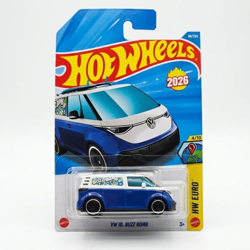 VW Buzz Bomb Hot Wheels Die-Cast Car | 1:64 Scale Collectible Toy | HW12