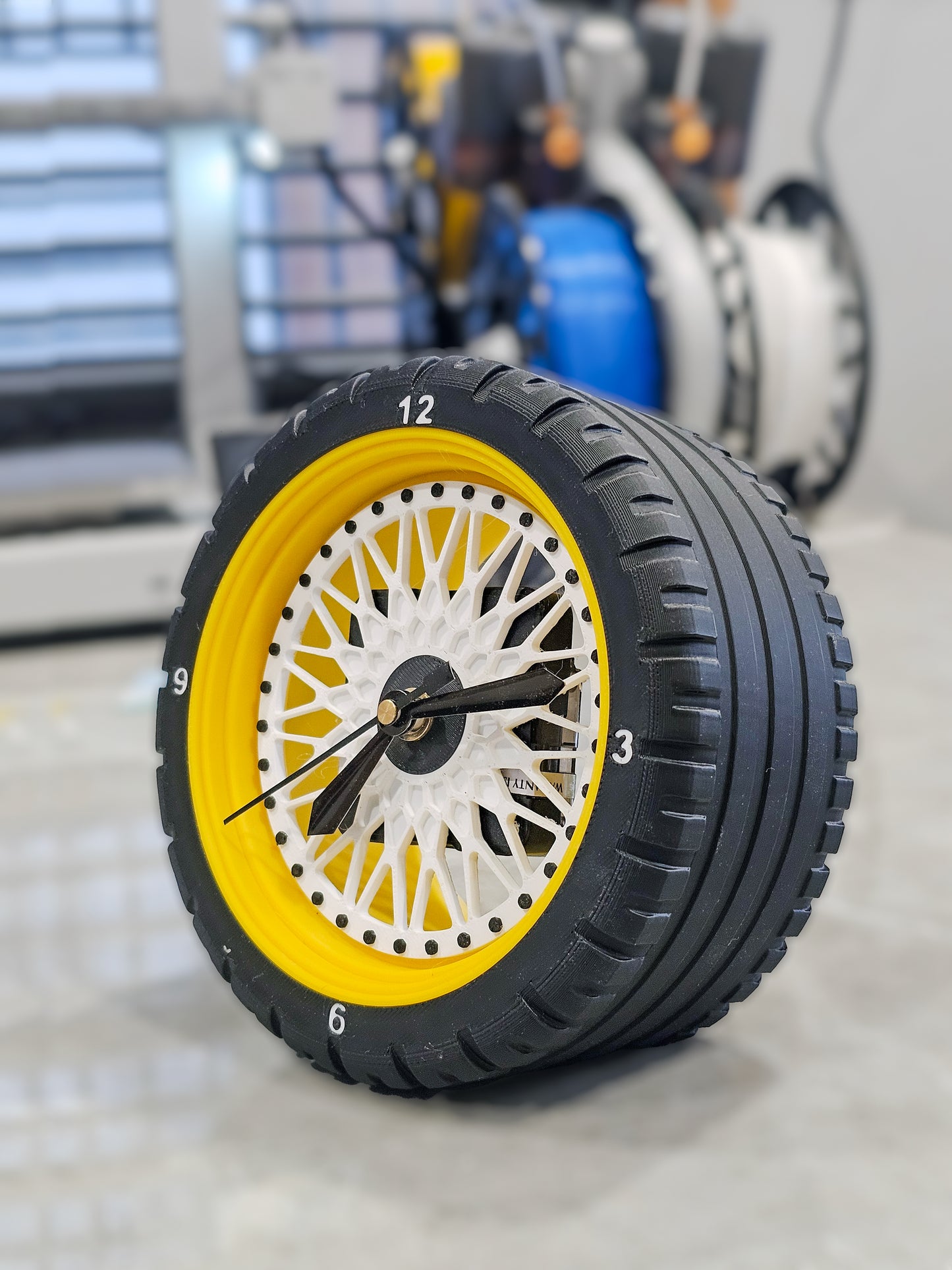 Wheel Desk Clock - Vaylex3D