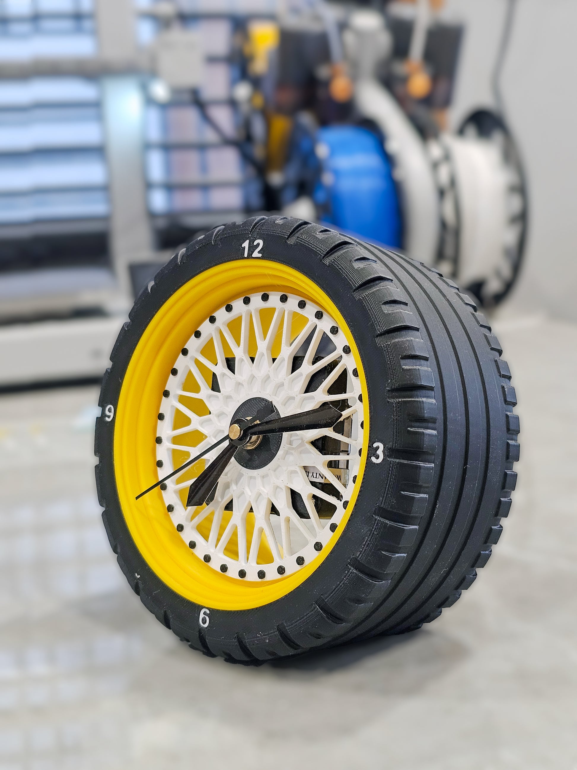 Wheel Desk Clock - Vaylex3D