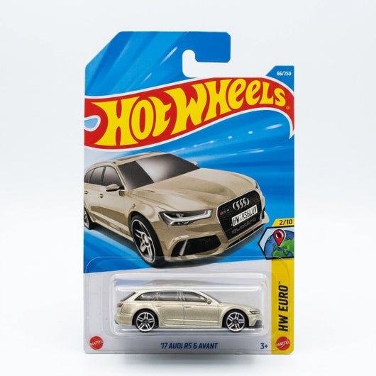 '17 AUDI RS 6 AVANT Hot Wheels Die-Cast Car | 1:64 Scale Collectible Toy | HW30