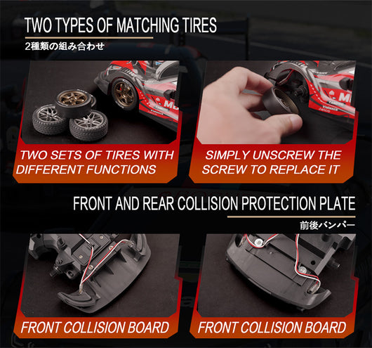 VAYLEX3D 4x4 RC Drift Car 2.4GHz High Speed Remote Control Car | Nissan GTR RC Drift Car 4x4