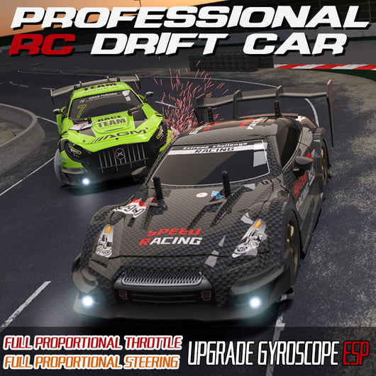 VAYLEX3D 4x4 RC Drift Car 2.4GHz High Speed Remote Control Car | Mercedes Super GT RC Drift Car 4x4 1/16 Scale