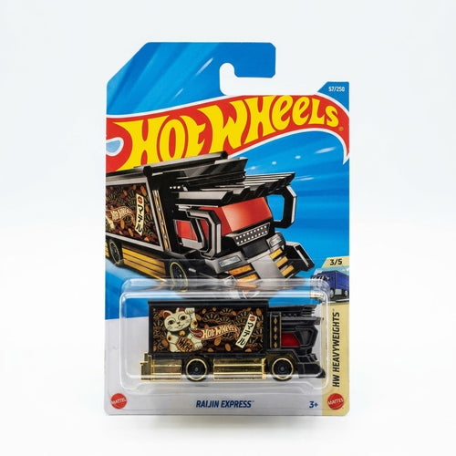 Raijin Express Hot Wheels Die-Cast Truck | 1:64 Scale Collectible Toy | HW08