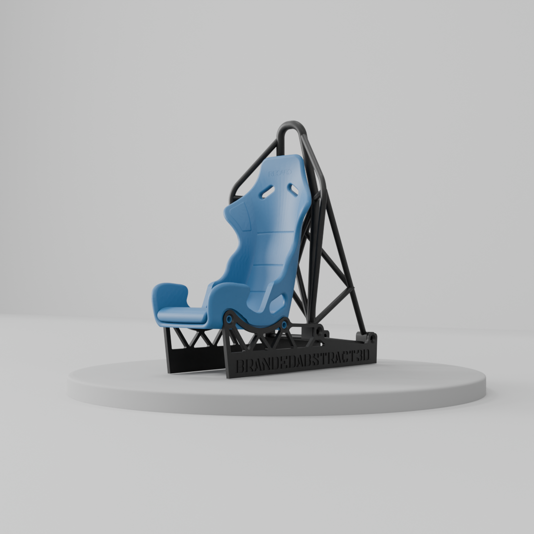 Racing Car Seat Mobile Stand | Modern Desk Decor for Car Lovers - Vaylex3D