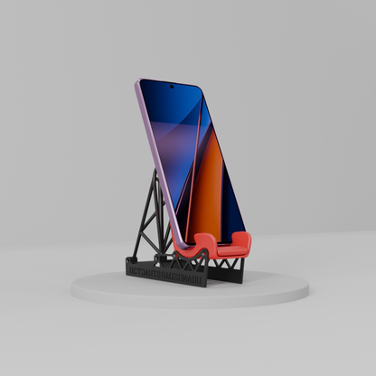 Racing Car Seat Mobile Stand | Modern Desk Decor for Car Lovers - Vaylex3D