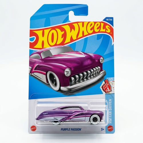Purple Passion Hot Wheels Die-Cast Car | 1:64 Scale Collectible Toy | HW24