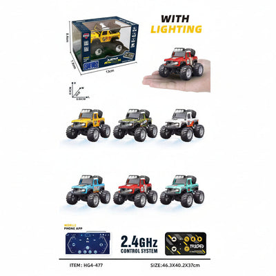 Trasped HG4-477 Monster Truck MINI RC 2.4GHz App Control