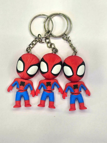 Spiderman Flexi Keychain - Vaylex3D